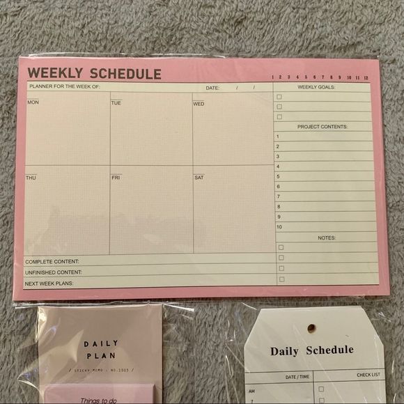 Planner set - Picture 2 of 4